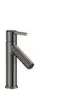 AXOR-HG-AXOR-Starck-Einhebel-Waschtischmischer-100-mit-Hebelgriff-und-Ablaufgarnitur-Polished-Black-Chrome-10003330 gallery number 1